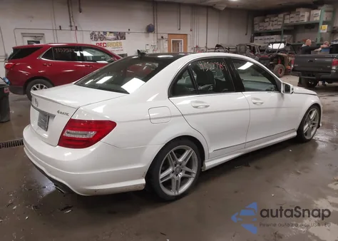 2013 Mercedes-Benz C 300 Sport 4Matic from USA, damaged, VIN WDDGF8AB4DR241594